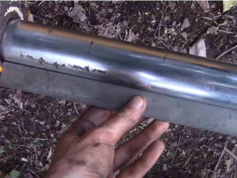 Wie man eine gebogene Hydraulikzylinderstange glättert
