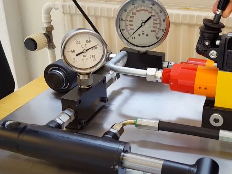Hydraulikzylinderspeicher Betriebsanweisungen