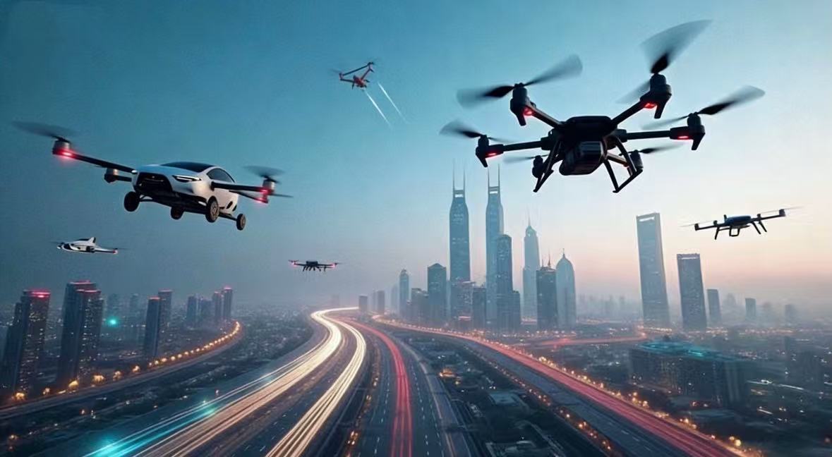 „Wirtschaftlichkeit in geringer Flughöhe nimmt Fahrt auf: Wie kundenspezifische Hydraulikzylinder die Präzision von Drohnen verbessern“