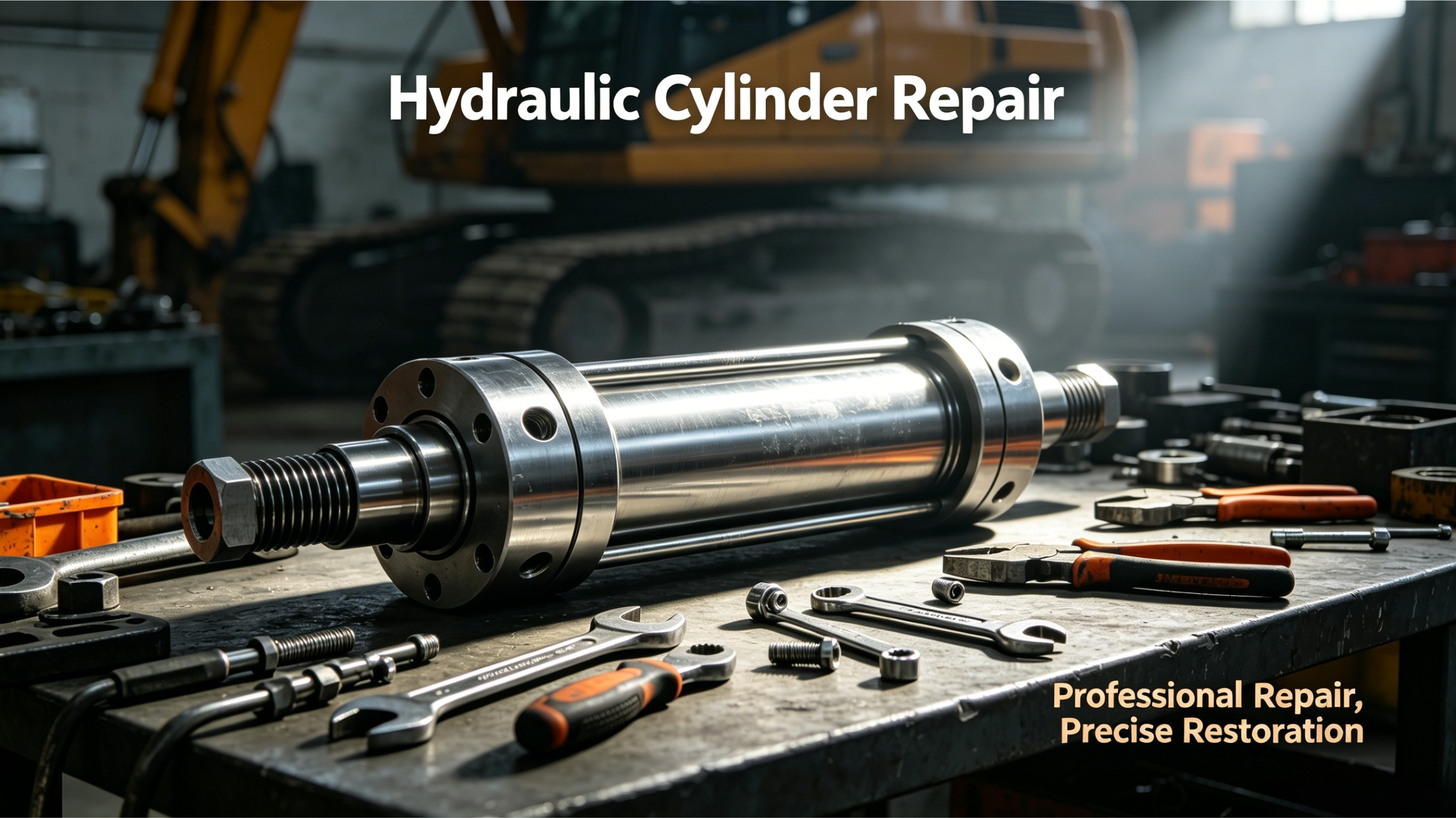 ​Analyse der Oberflächenfehlerursachen und Vor-Ort-Reparaturtechnologie von Hydraulikzylindern
