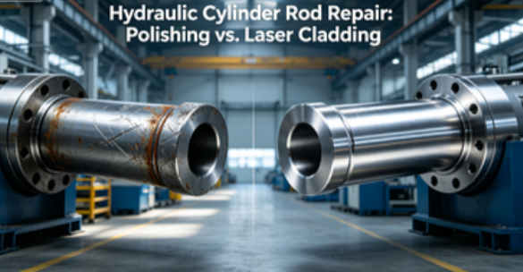 Vergleich der Reparatur von Kratzern an der Hydraulikzylinderstange: Polieren vs. Laserbeschichten – Leitfaden zu Kosten und Lebensdauer