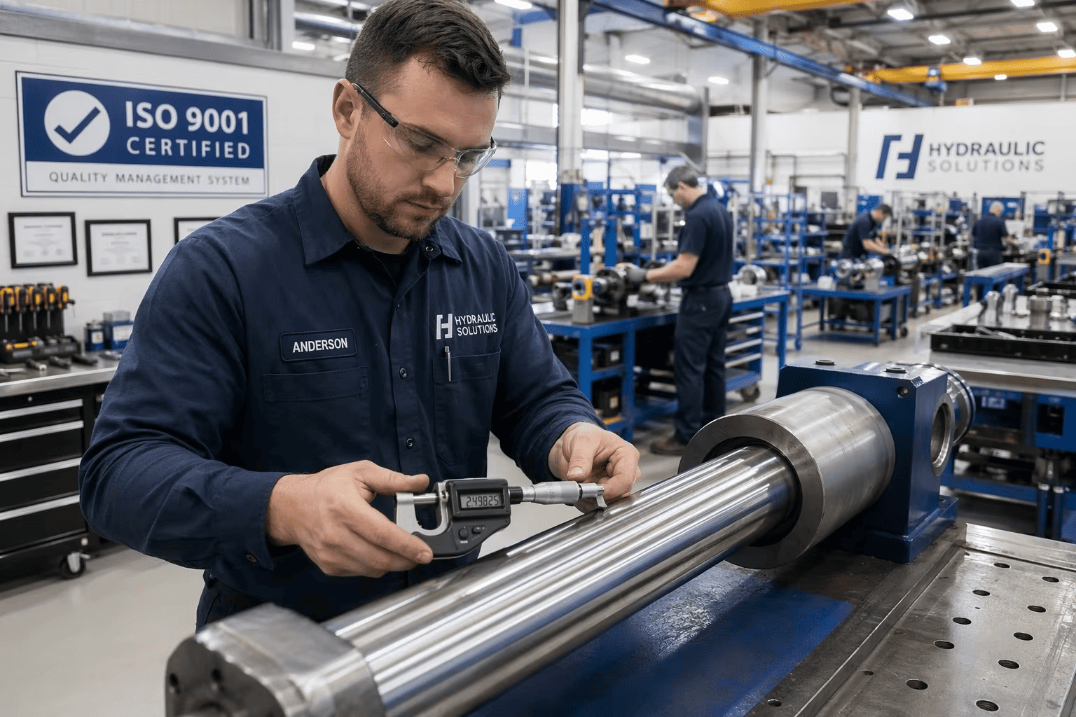 ISO ist keine Wanddekoration. HCIC nutzt reale Daten, um Null-Ausfall-Zylinder zu bauen. Kein Flaum.