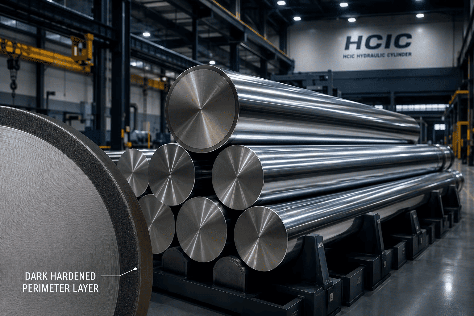 Das „Eierschalen“-Phänomen: Warum flaches Induktionshärten Ihre hydraulischen Stangen zerstört
