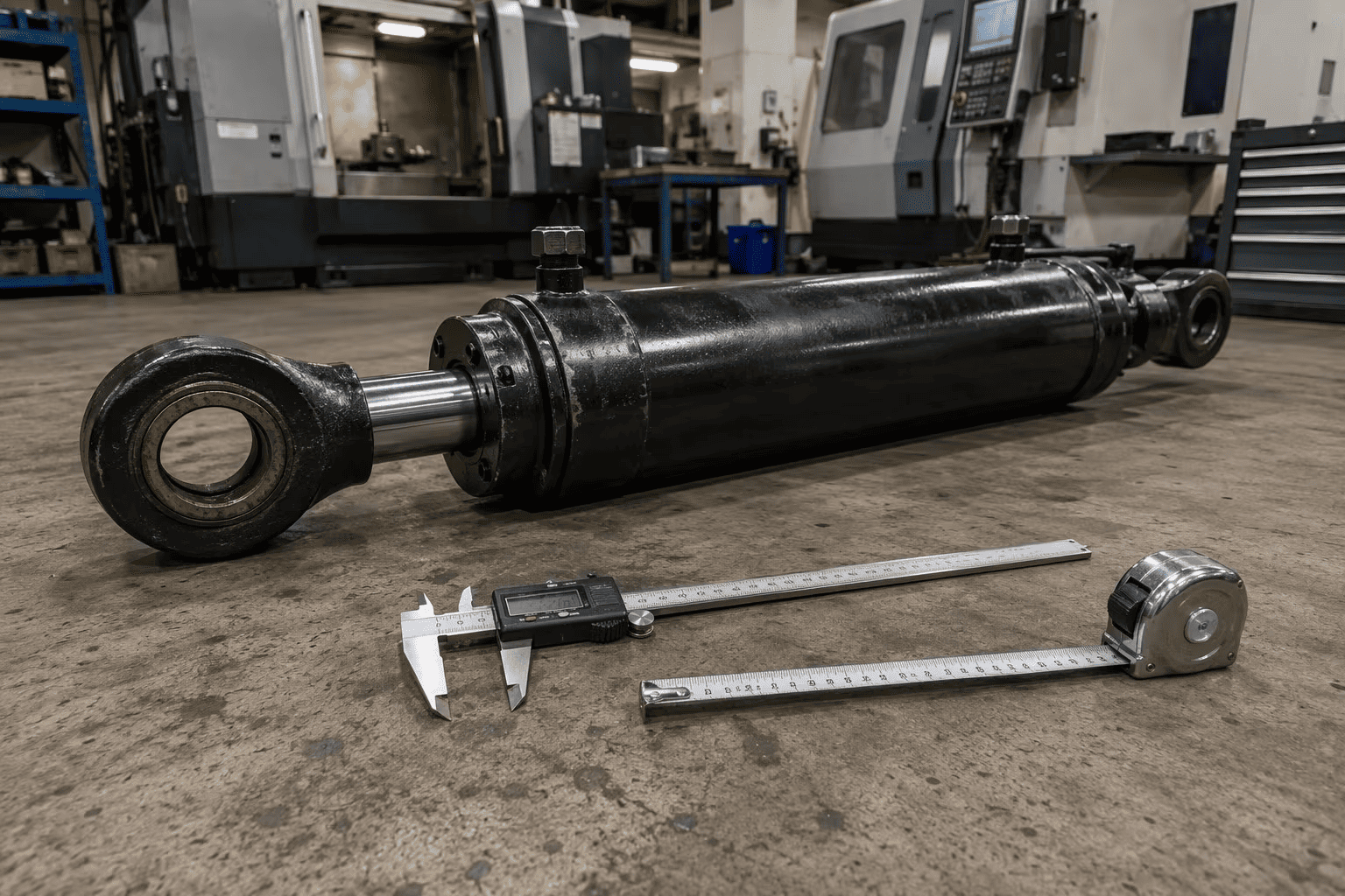 So messen Sie einen Hydraulikzylinder für den Austausch – Bohrung, Stange, Hub und Montage (Schritt-für-Schritt-Anleitung)