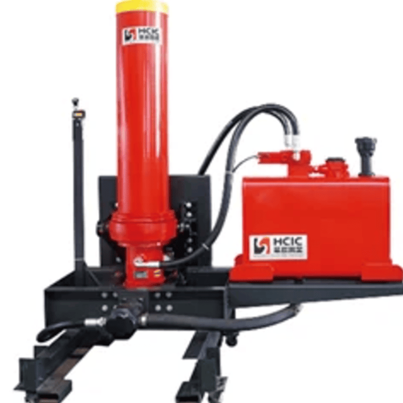 Vorne montierter mehrstufiger Hydraulikzylinder