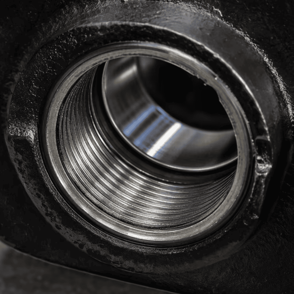 1/2 inch NPT port on log splitter cylinder