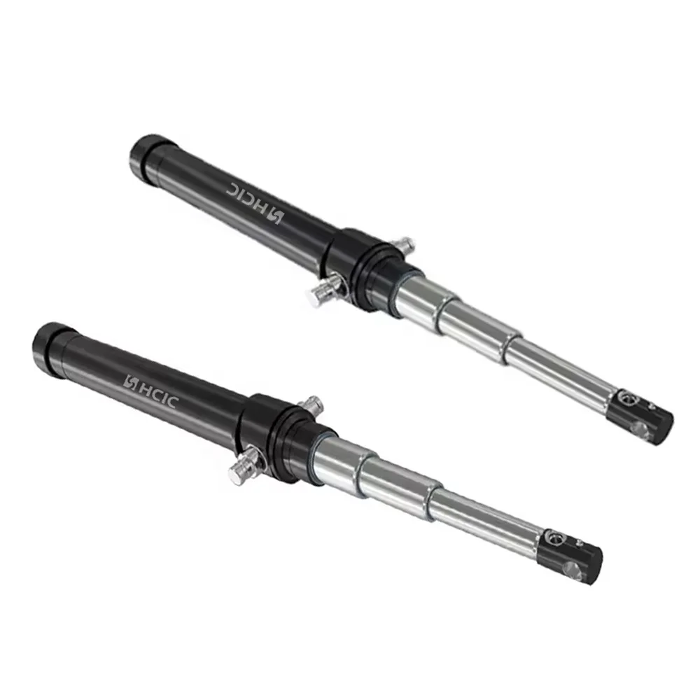 Dreistufiger Langkörper-Auswurfzylinder für 39/43-Yard-Abfallbehälter